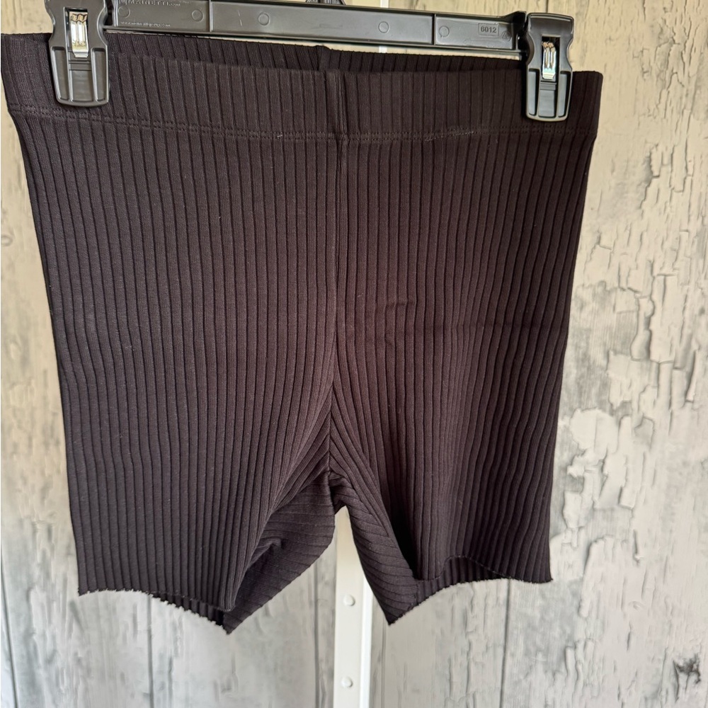 Cotton Citizen Ribbed Women's biker Shorts‎